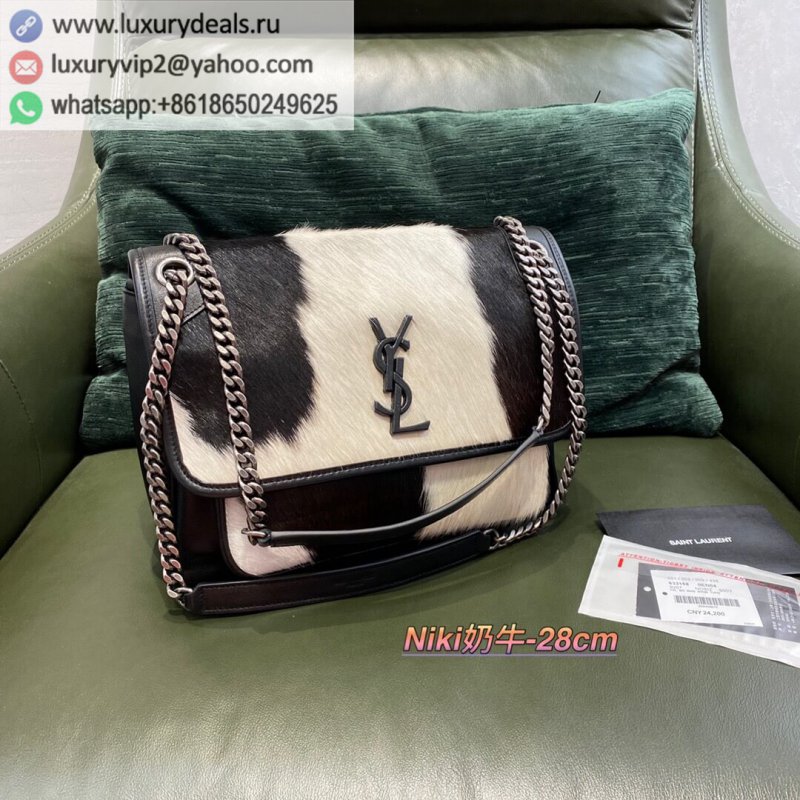 Saint Laurent YSL Niki Cow Hair Bag 633158
