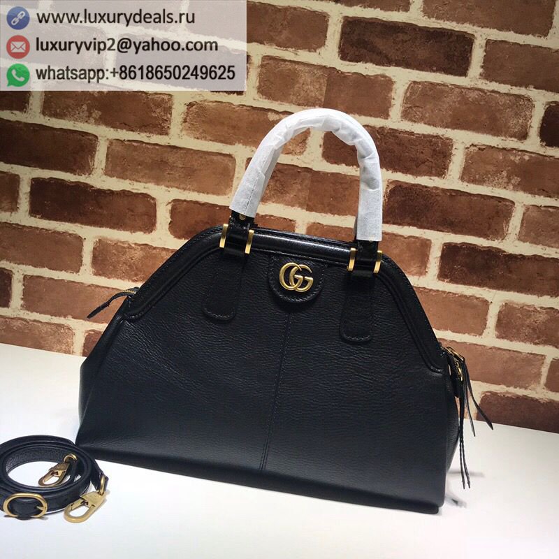 Gucci black leather handbag 516459