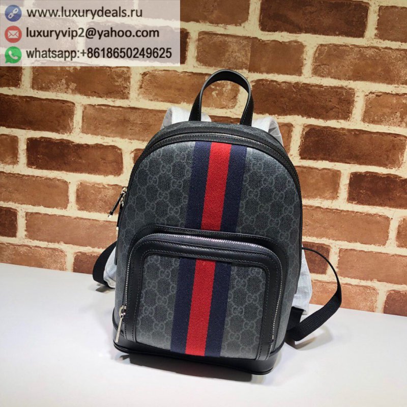 GUCCI GG Premium Artificial Canvas Backpack 598102