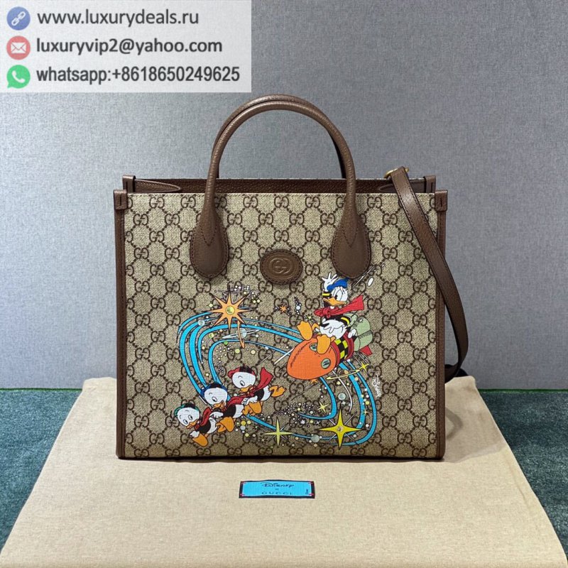 Disney x Gucci Donald Duck tote bag 648134 2N0AT 8679