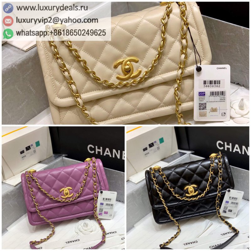 Chanel Button on top 2020 button bag AS2056
