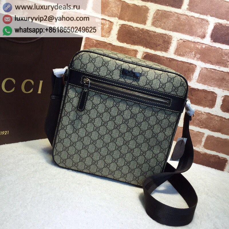 Gucci brown GG shoulder messenger bag 201448