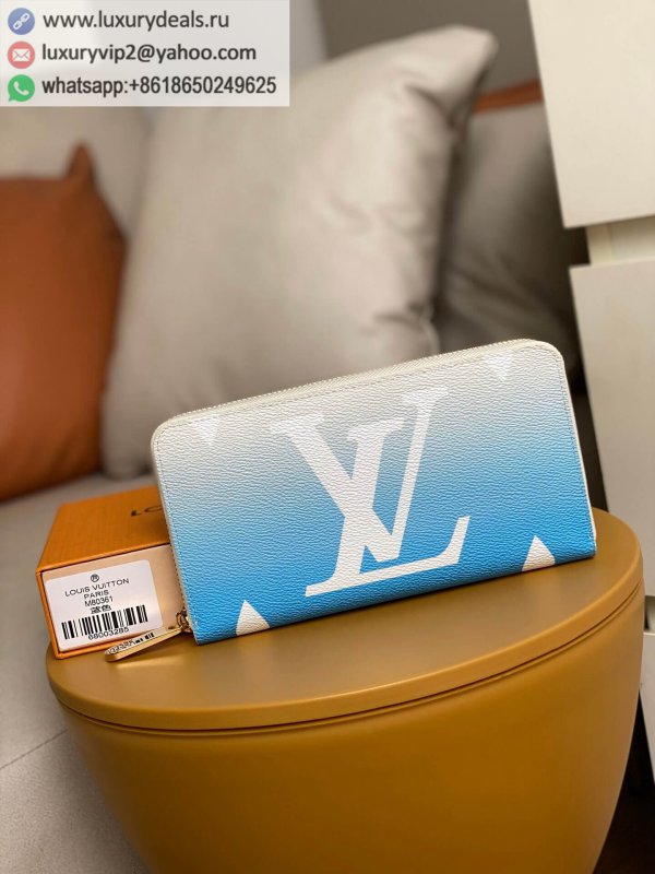 Louis Vuitton Zippy Wallet gradient color wallet M80360