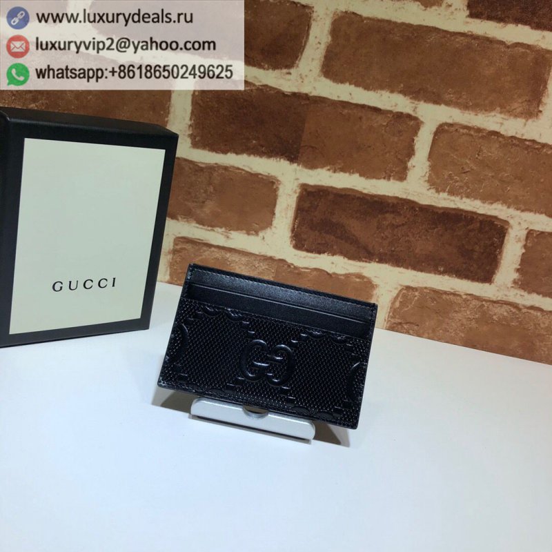 Gucci GG Printed Embossed Card Holder 625564
