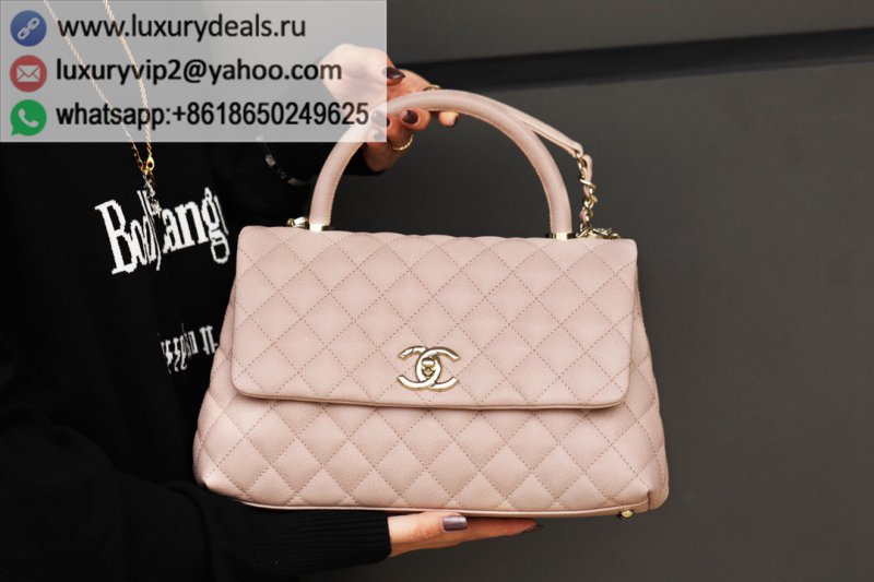 Chanel Coco Handle 28CM Paris Romantic Pink A92993