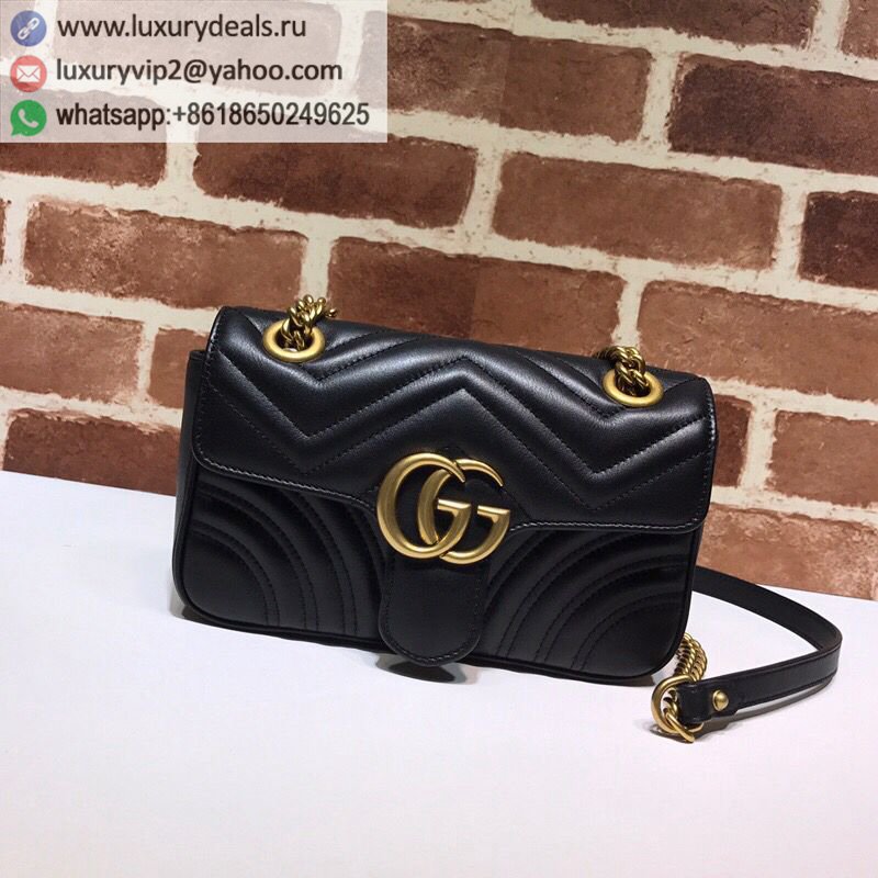 Gucci GG Marmont series quilted mini handbag 446744