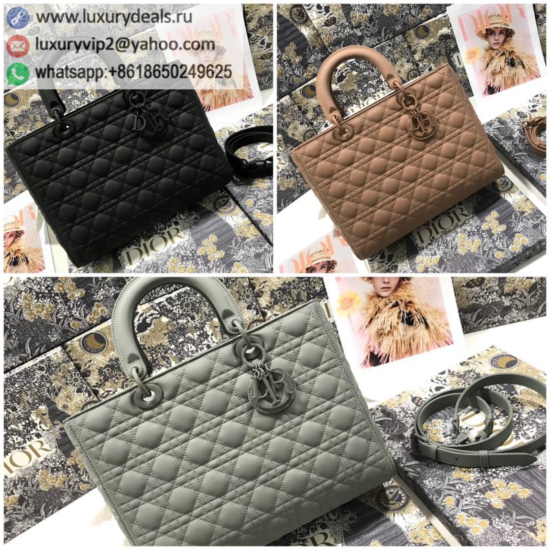 Dior Dior Lady Ultra-matte frosted matte series Dai Fei bag