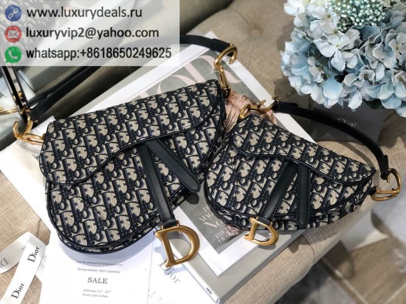Dior Oblique Saddle Bag M0446 M0447