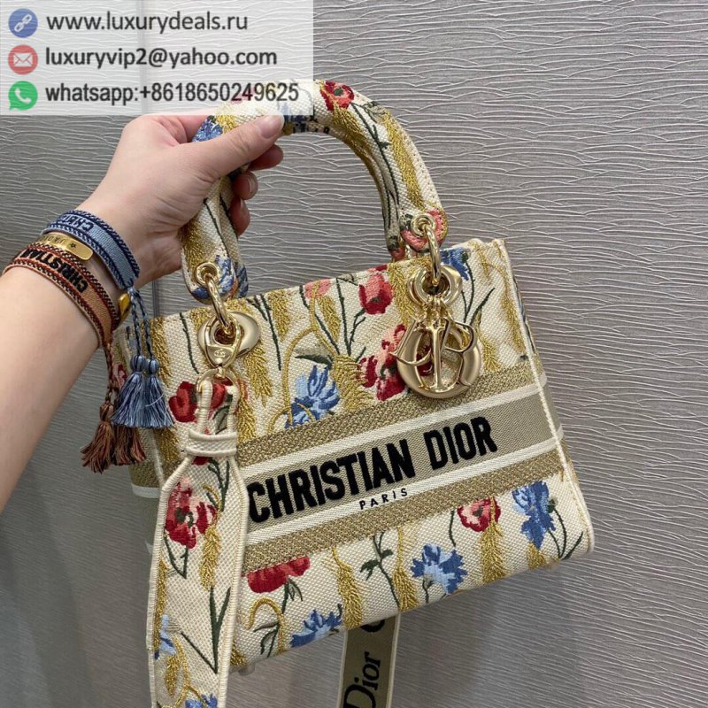 Dior Lady D-Lite Tote New Year Limited Series Dior Lady Bag M0565