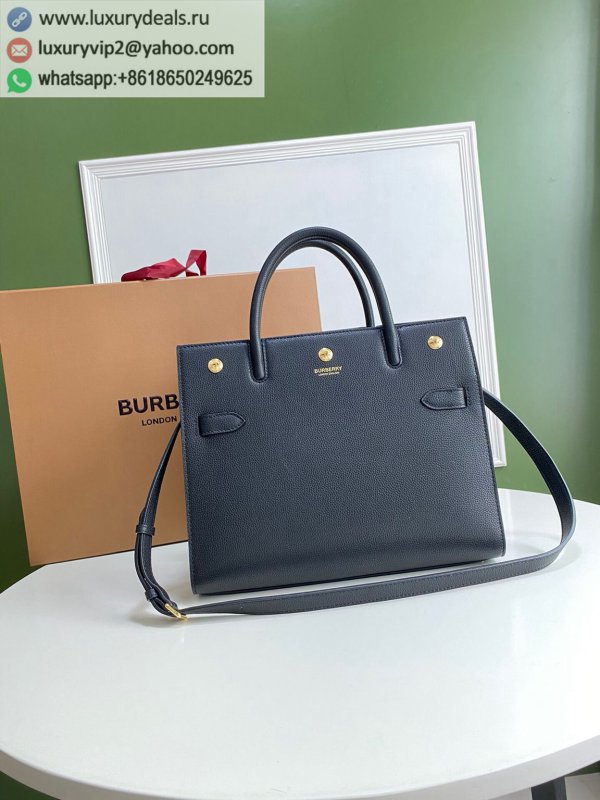 Burberry Italian tanned grain leather Title-Tyler handbags