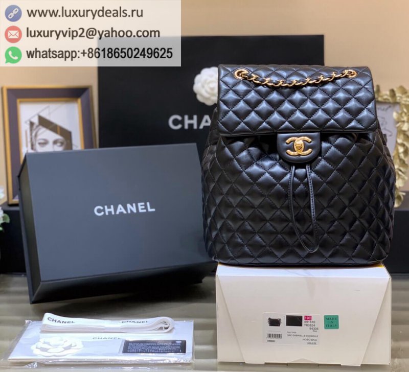 Chanel Coco Lambskin Large Backpack A91124
