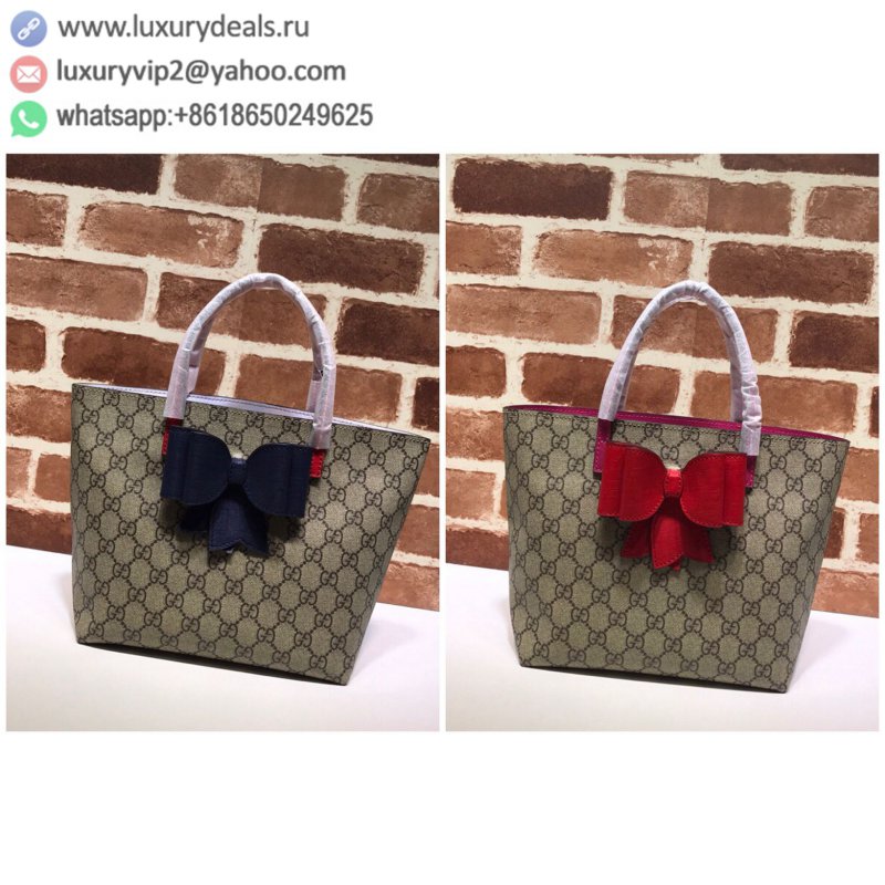 Gucci 2018 Hand Carrying Mini Shopping Bag Children's Bow Tie 457232