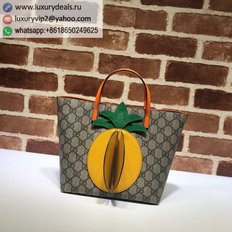 Gucci pineapple tote shopping bag 580840