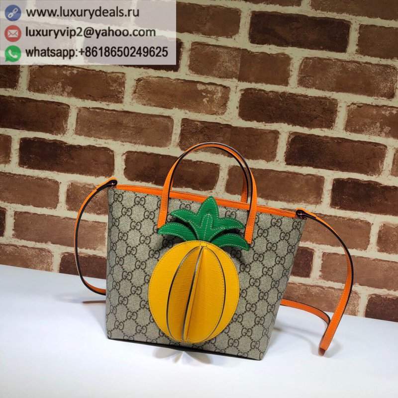 Gucci pineapple portable messenger shopping bag 585933