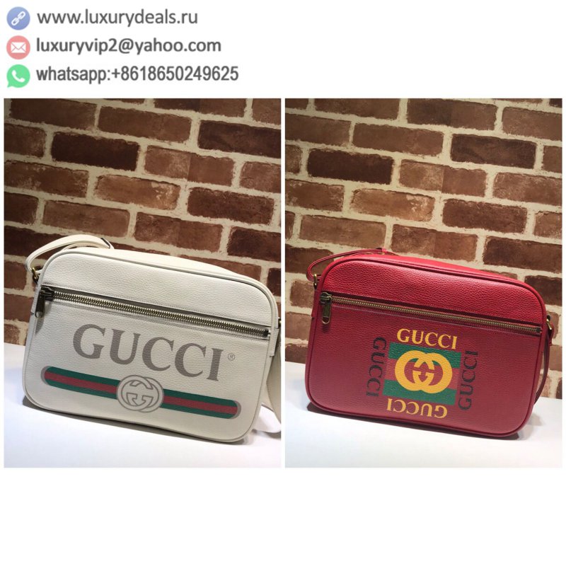 Gucci cowhide one shoulder messenger bag 523589