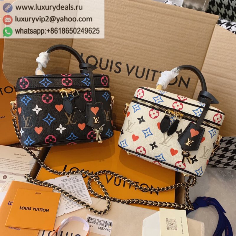 Louis Vuitton Game On Vanity PM Tricolor Cosmetic Bag M57482 M57458