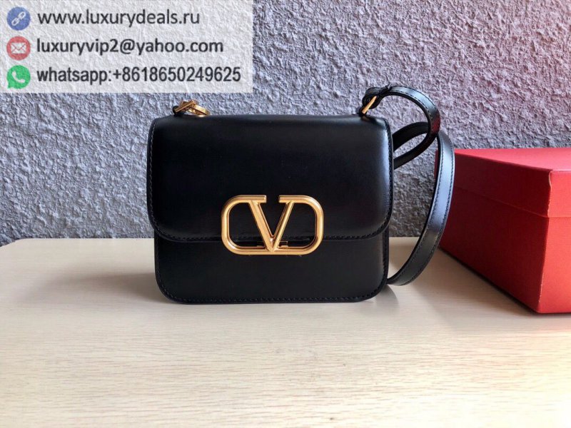 Valentino V buckle vintage TOP QUALITY cowhide shoulder bag 0074S