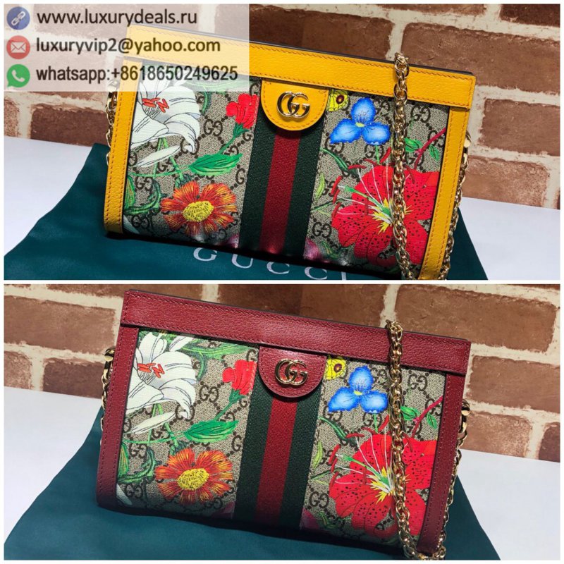 GUCCI Ophidia Series GG Flower Small Shoulder Bag 503877