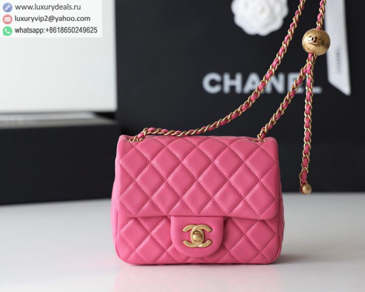 Chanel Flap Bag CF Mini AS1786 Women Sheepskin Shoulder Bags Rose