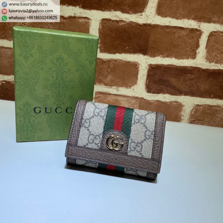 Gucci Ophidia Bi-fold 644334 Women Wallets