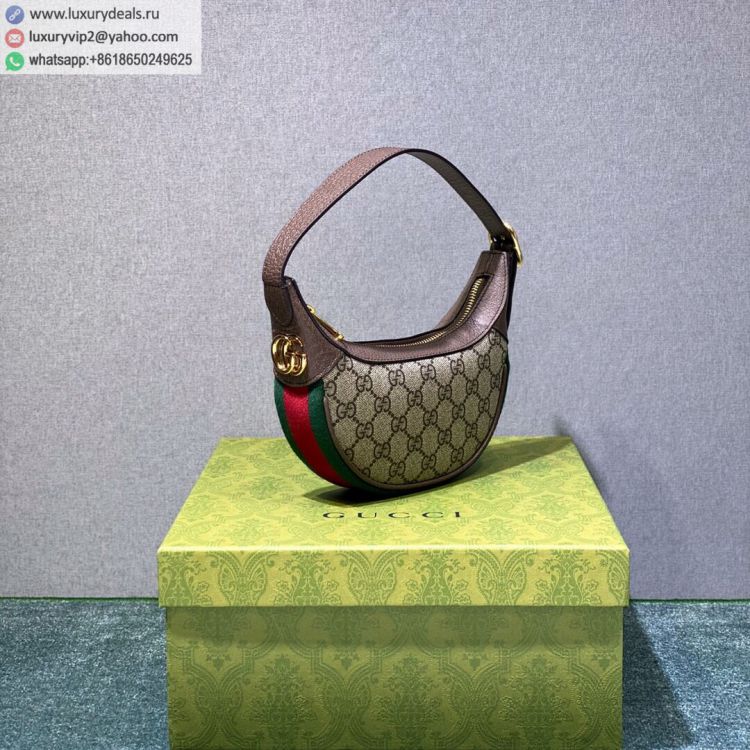 Gucci Ophidia mini 658551 Women Canvas Tote Bags Coffee