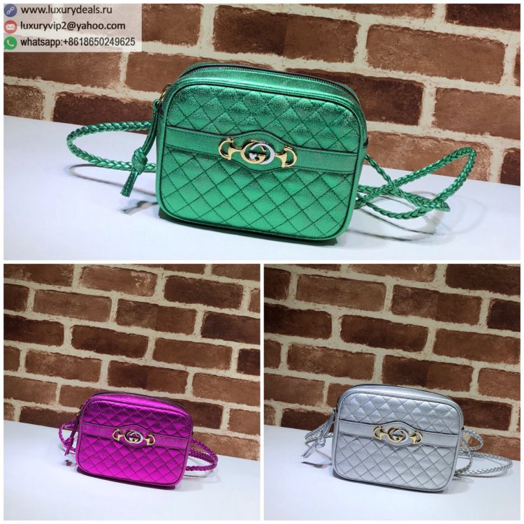 Gucci 1955 Crossbody 534950 Women Shoulder Bags Purple, Green, Silver