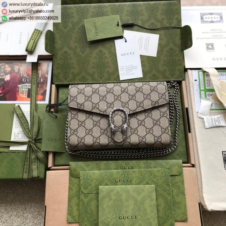 Gucci PVC mini 401231 Canvas Women Canvas Shoulder Bags Khaki