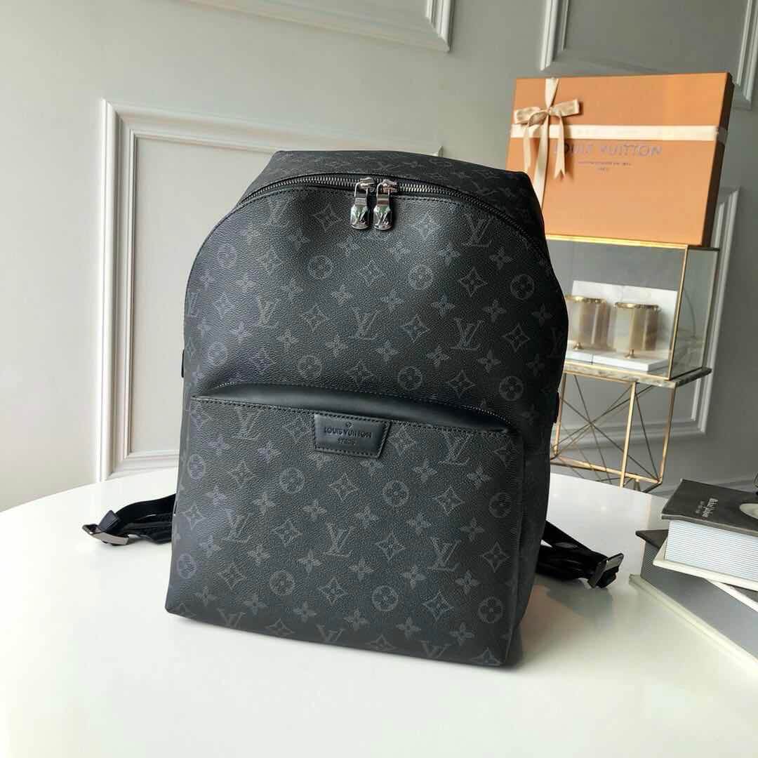 Louis Vuitton LV Discovery M43186 Black PVC Backpacks