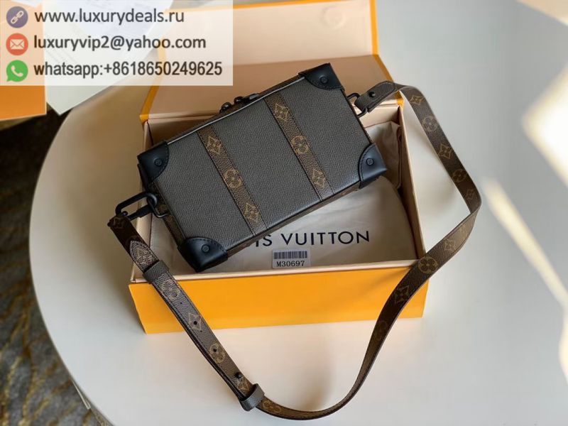Louis Vuitton LV Soft Trunk Bag Box M30697 Olive Green Leather Shoulder Bags