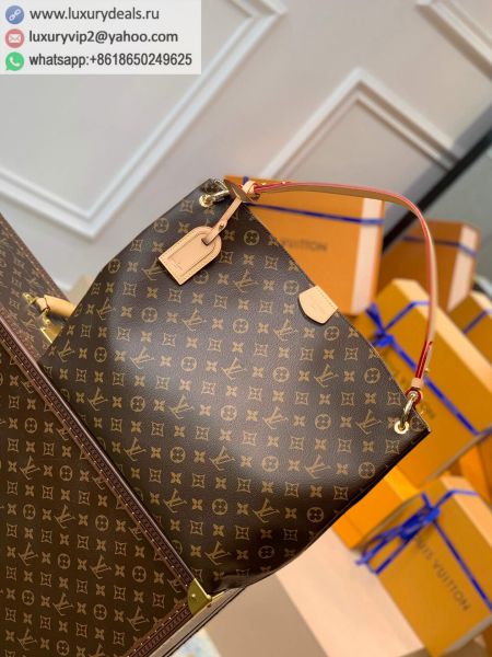 Louis Vuitton LV Graceful MM M43704 Monogram Tote Bags