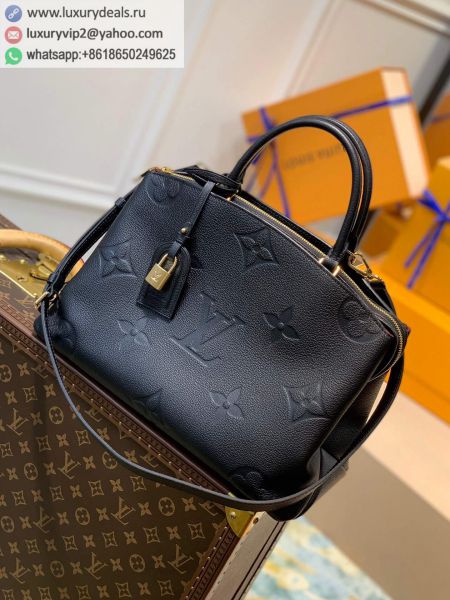 Louis Vuitton LV Grand Palais Handbags M45811 Black Leather Tote Bags