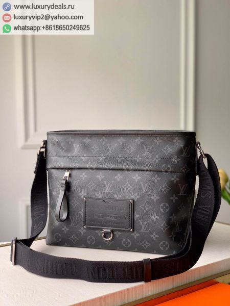Louis Vuitton LV Besace Zippee M45216 Black PVC Shoulder Bags