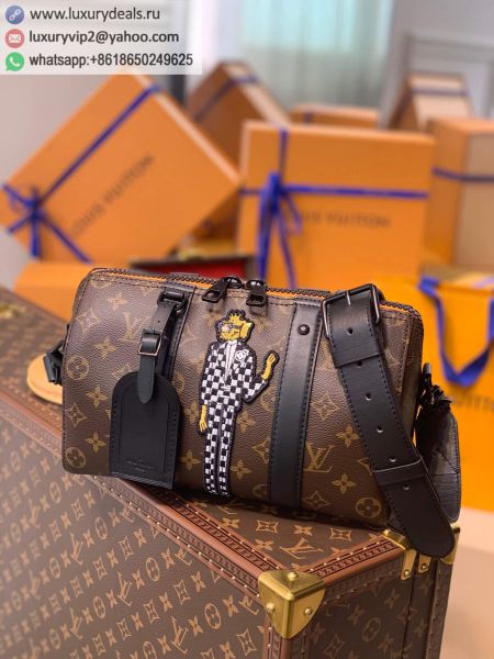 Louis Vuitton LV City Keepall Crossbody M45652 PVC Shoulder Bags
