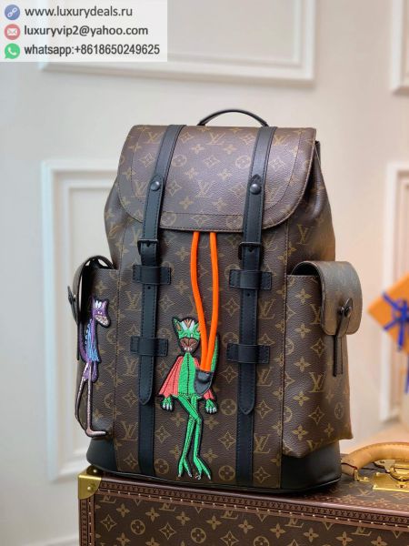 Louis Vuitton LV Christopher M45617 PVC Backpacks