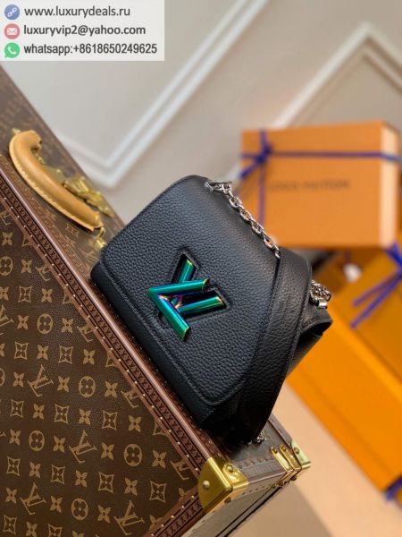Louis Vuitton LV Twist Mini bag M58597 Black Leather Shoulder Bags
