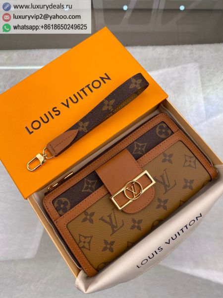 Louis Vuitton LV ZIPPY DAUPHINE M69162 Multicolor PVC Wallets