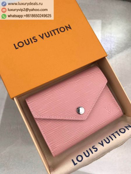 Louis Vuitton LV Victorine M62946 Pink Epi Wallets