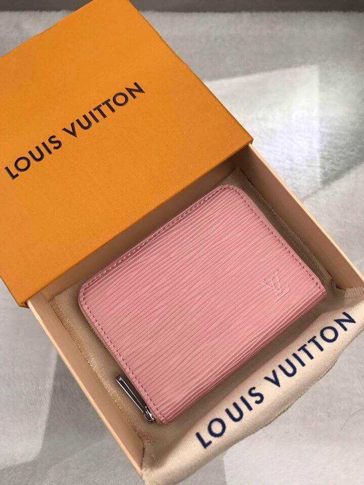 Louis Vuitton LV Zippy M61206 Pink Epi Wallets