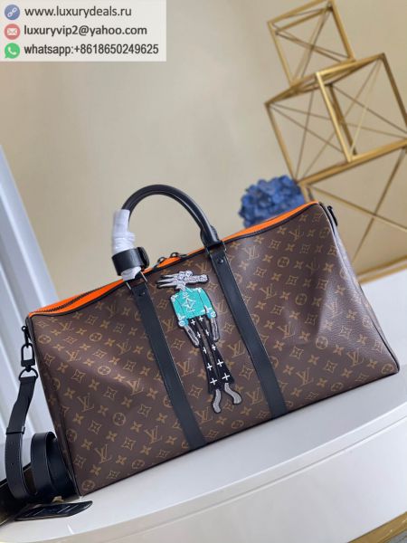 Louis Vuitton LV Keepall 50 M45616 Monogram Travel Bags