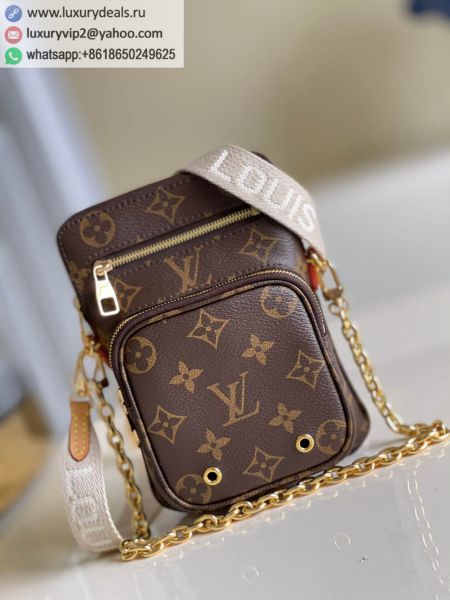 Louis Vuitton LV Utility Phone Sleeve M80746 Monogram Shoulder Bags