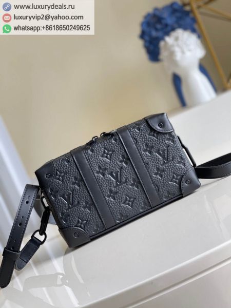 Louis Vuitton LV Soft Trunk WalletBox M80224 Black Leather Shoulder Bags