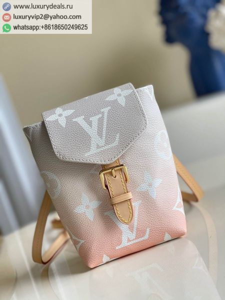 Louis Vuitton LV Tiny Backpack M45764 Pink PVC Backpacks