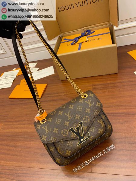 Louis Vuitton LV Passy handbag M45592 Monogram Shoulder Bags