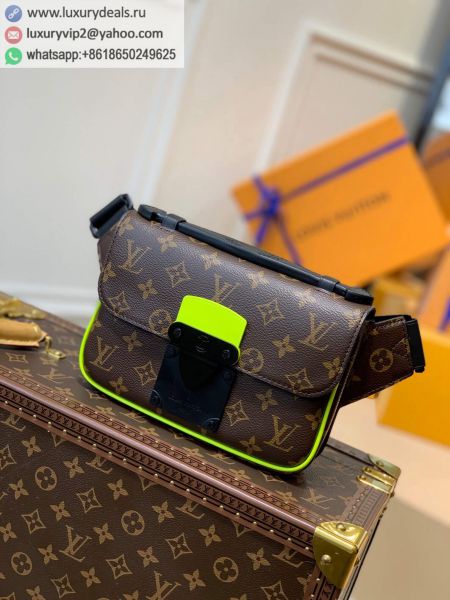 Louis Vuitton LV S Lock Sling Bag M45864 Yellow Monogram Fanny Packs