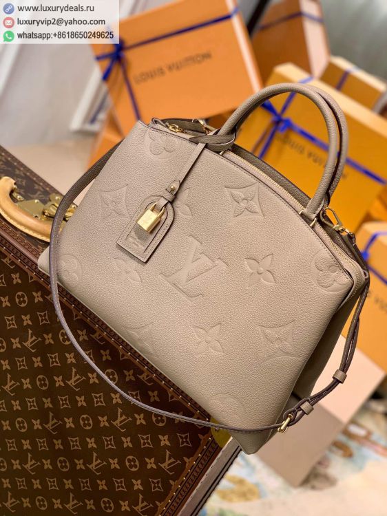 Louis Vuitton LV Grand Palais bag M45833 Women Leather Shoulder Bags Gray