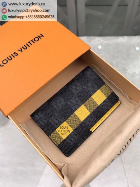 Louis Vuitton LV N60077 Yellow PVC Wallets