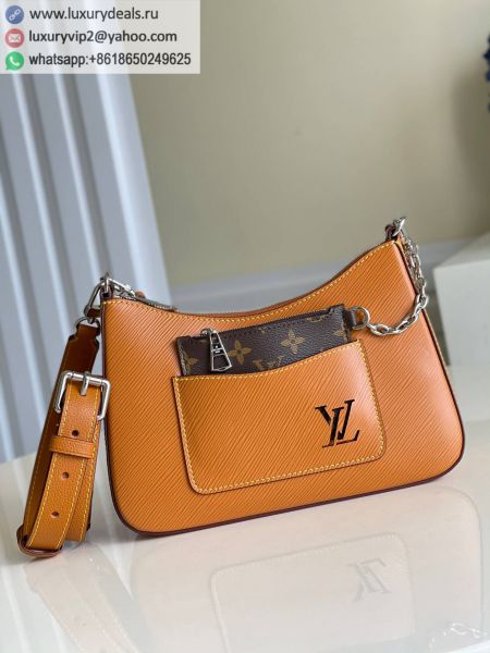 Louis Vuitton LV Marelle handbag M80794 Caramel Color Epi Tote Bags