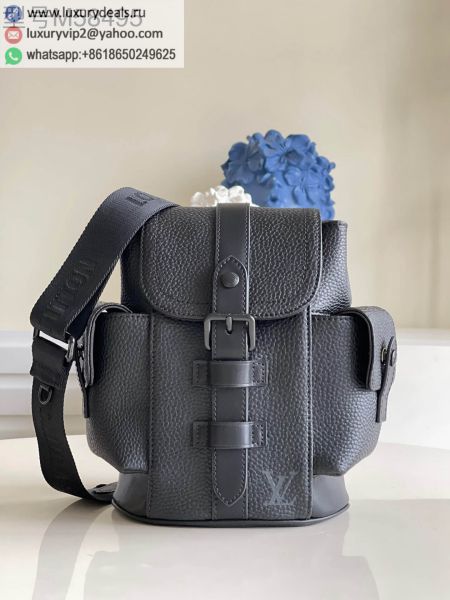 Louis Vuitton LV Christopher XS M58495 Black Leather Shoulder Bags