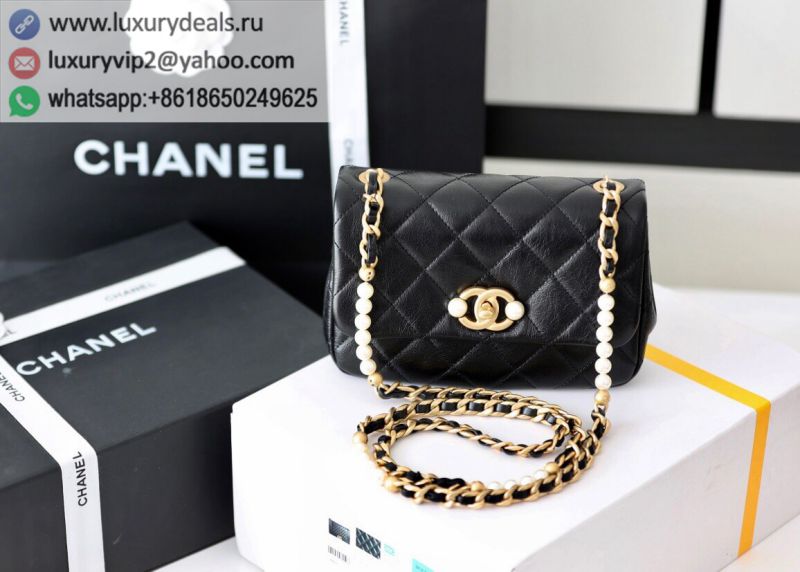 CHANEL 2022CCS Pearl Bags AS3000 Black