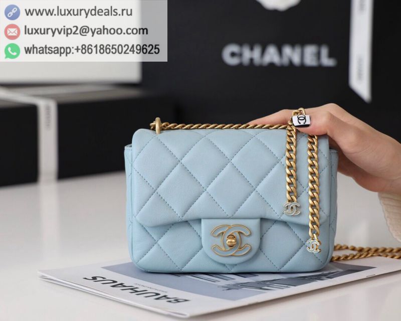 CHANEL 22P AS3113 baby Blue